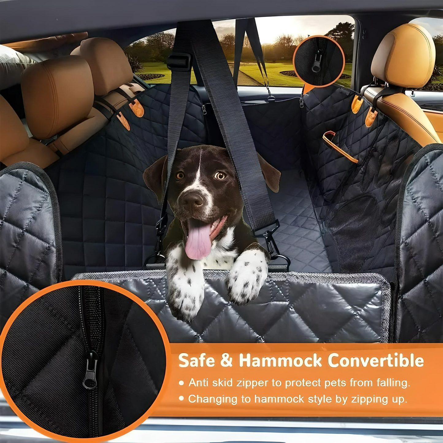 BuddyShield Dog Hammock & Seat Cover